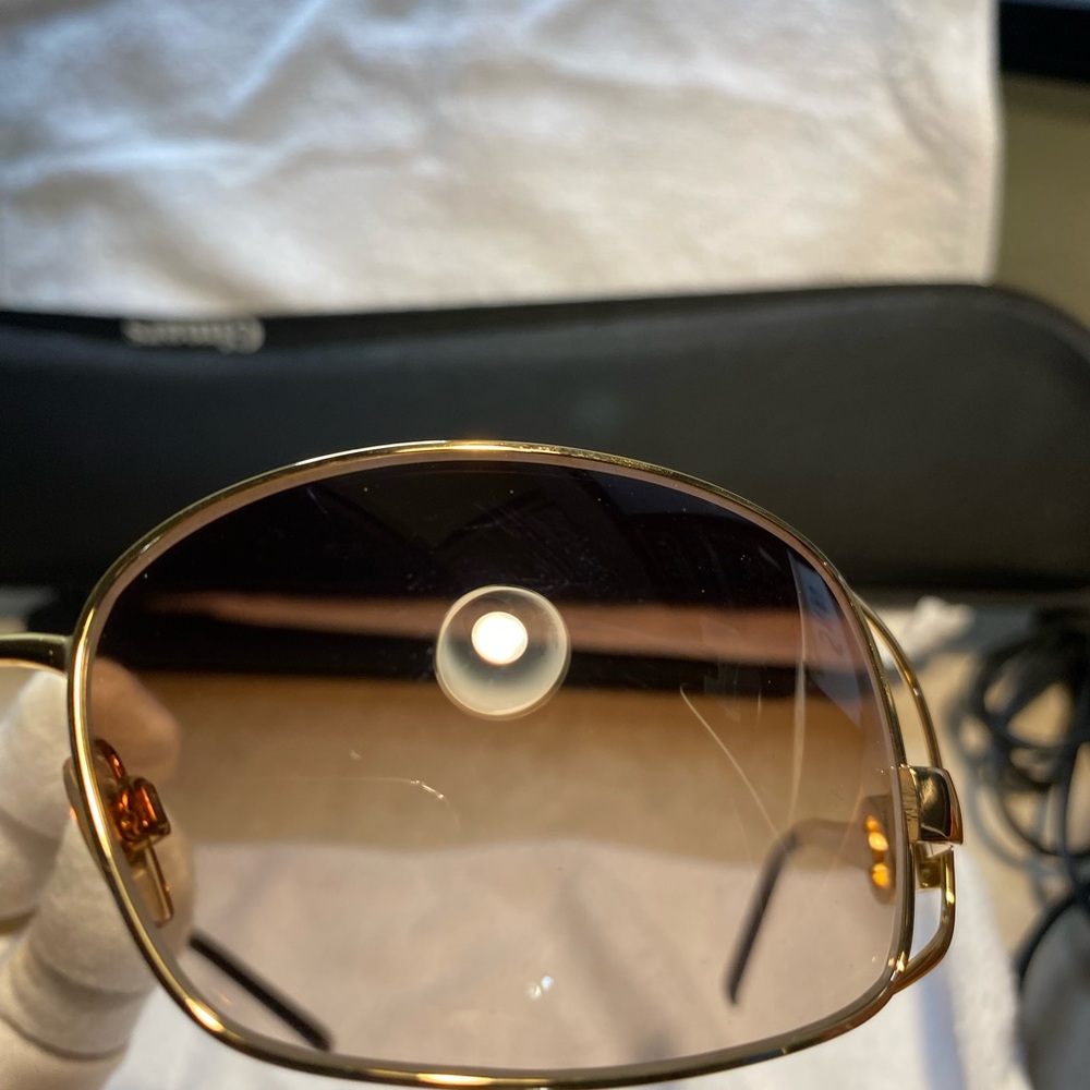 DOLCE & GABBANA authentic Gemstone/Gold colored sunglasses - case and dust bag - Picture 7 of 13